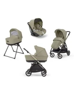 Electa System Quattro Con Seggiolino Cab E Telaio Colore Nolita Beige - Inglesina