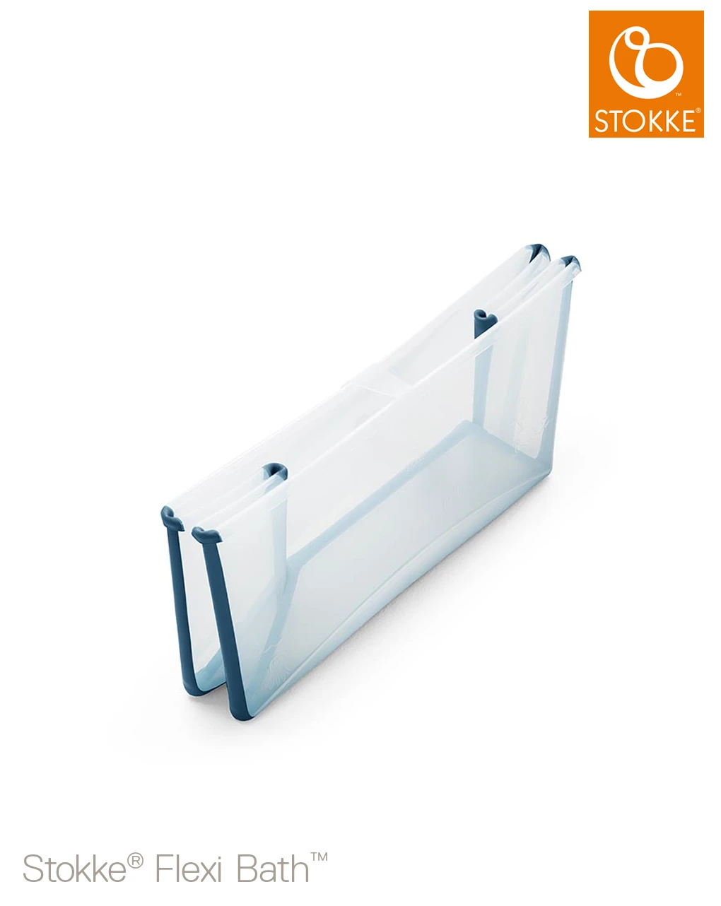 Stokke® Flexi Bath® - Trasparent Blue 2 Stokke® Flexi Bath® - Trasparent Blue - immagine 2