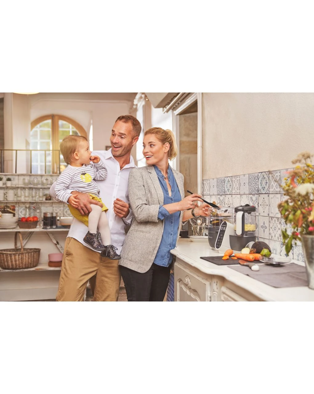 Cuocipappa Nutribaby (+) Grigio - Babymoov 2 Cuocipappa Nutribaby (+) Grigio - Babymoov - immagine 2