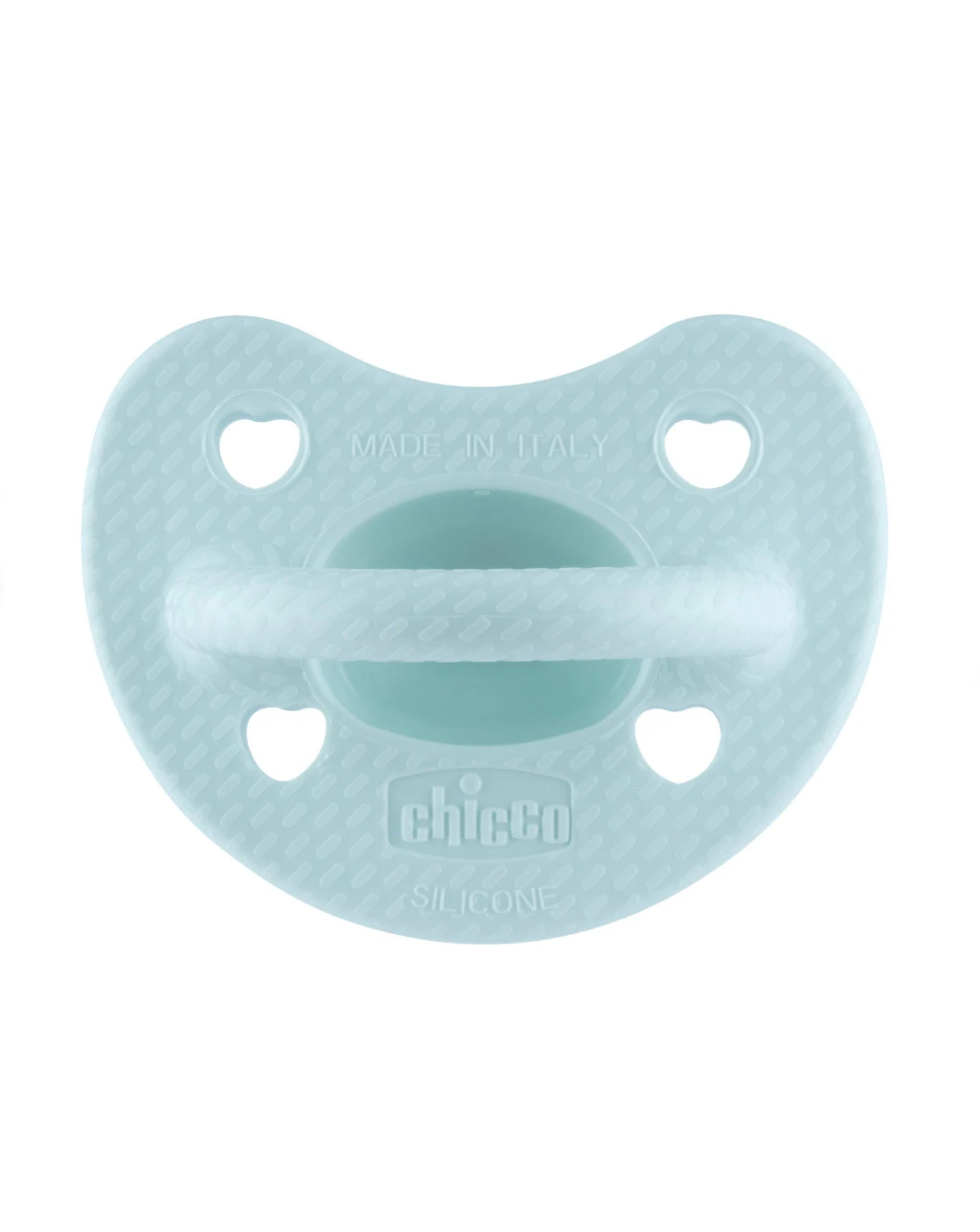 Gommotto Silicone Luxe 6-16m 2pz Azzurro/grigio - Chicco 2 Gommotto Silicone Luxe 6-16m 2pz Azzurro/grigio - Chicco - immagine 2