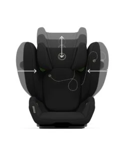 Seggiolino Auto Solution G I-fix Moon Black 100-150 Cm - Cybex 22 Seggiolino Auto Solution G I-fix Moon Black 100-150 Cm - Cybex -Bambini Prodotti Negozio 0c6780ba xz 1293916 2