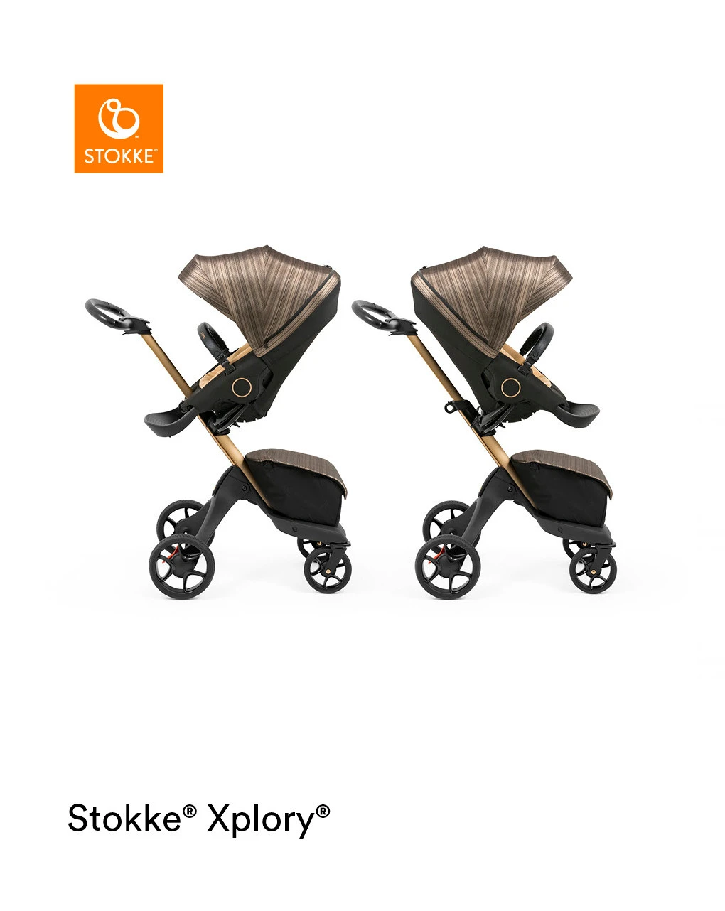 Passeggino Xplory® X Gold Limited Edition - Stokke® 1 Passeggino Xplory® X Gold Limited Edition - Stokke®