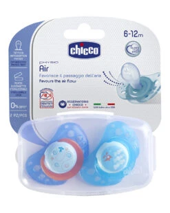 2 Succhietti Air Silicone 0-6m Azzurro -Bambini Prodotti Negozio 152b7980 xz 000000000000558211 02