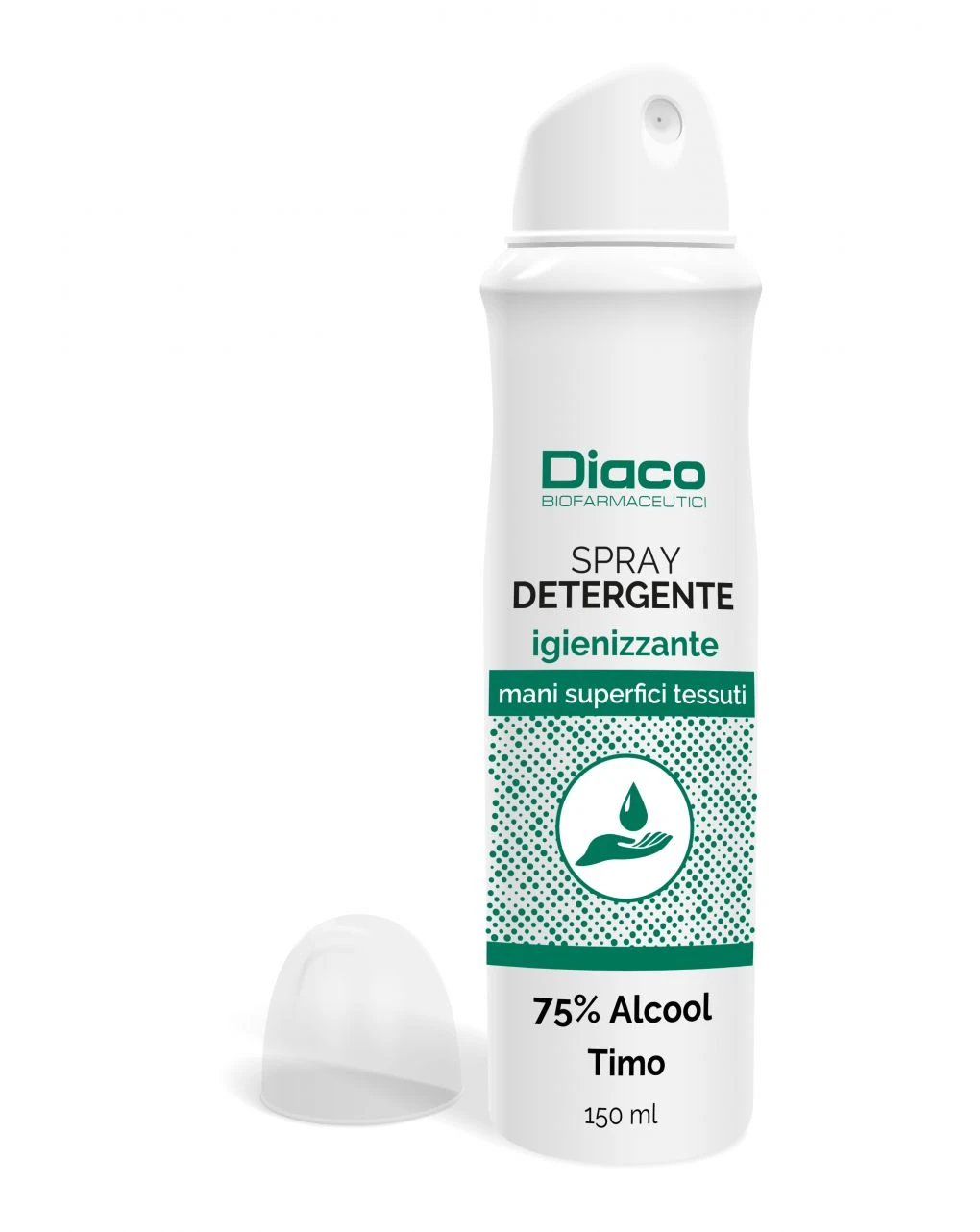 Spray Diaco Igienizzante Per Mani/superfici 150ml 1 Spray Diaco Igienizzante Per Mani/superfici 150ml
