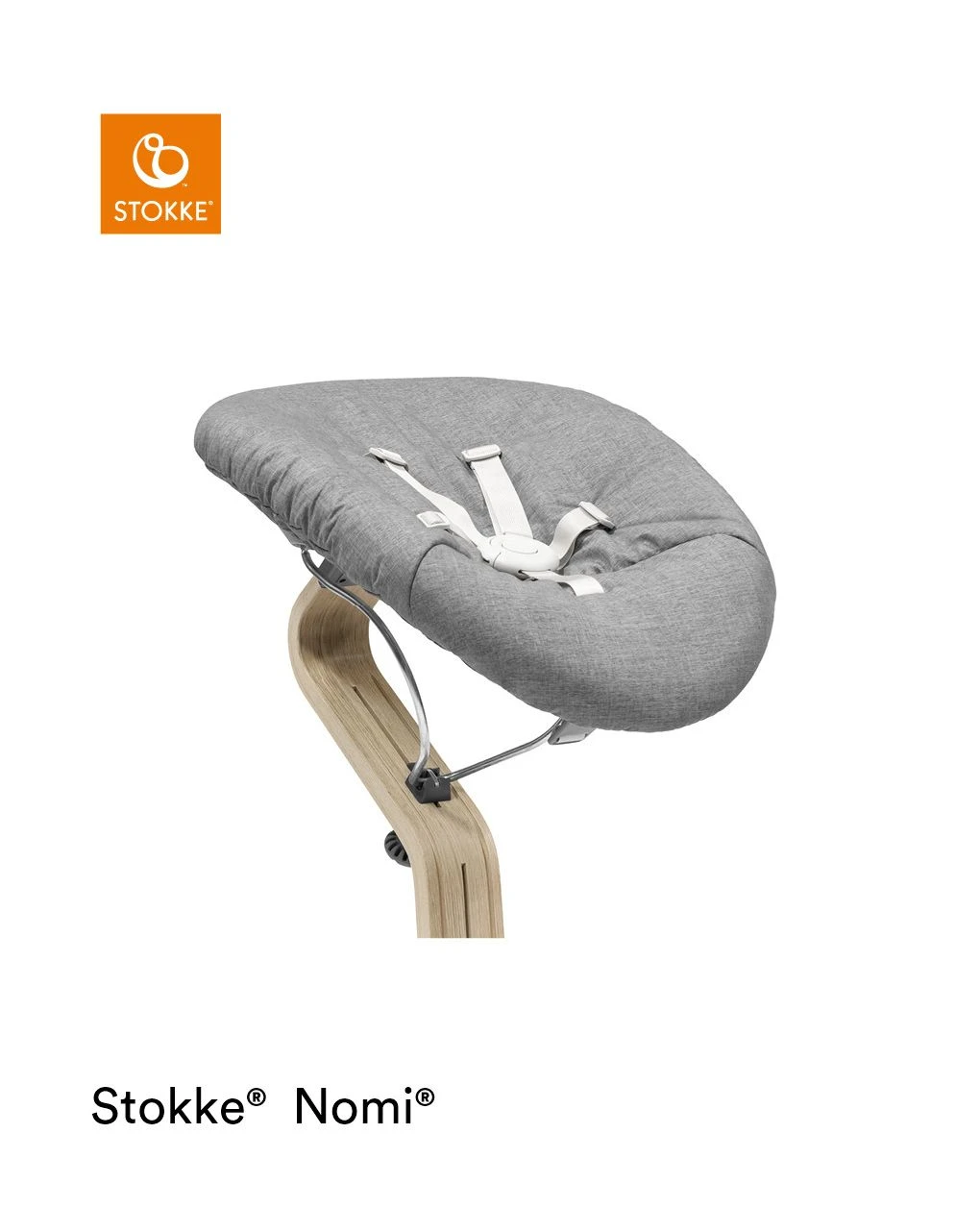 Nomi® Newborn Set Grey / Grey Pink - Stokke® 2 Nomi® Newborn Set Grey / Grey Pink - Stokke® - immagine 2