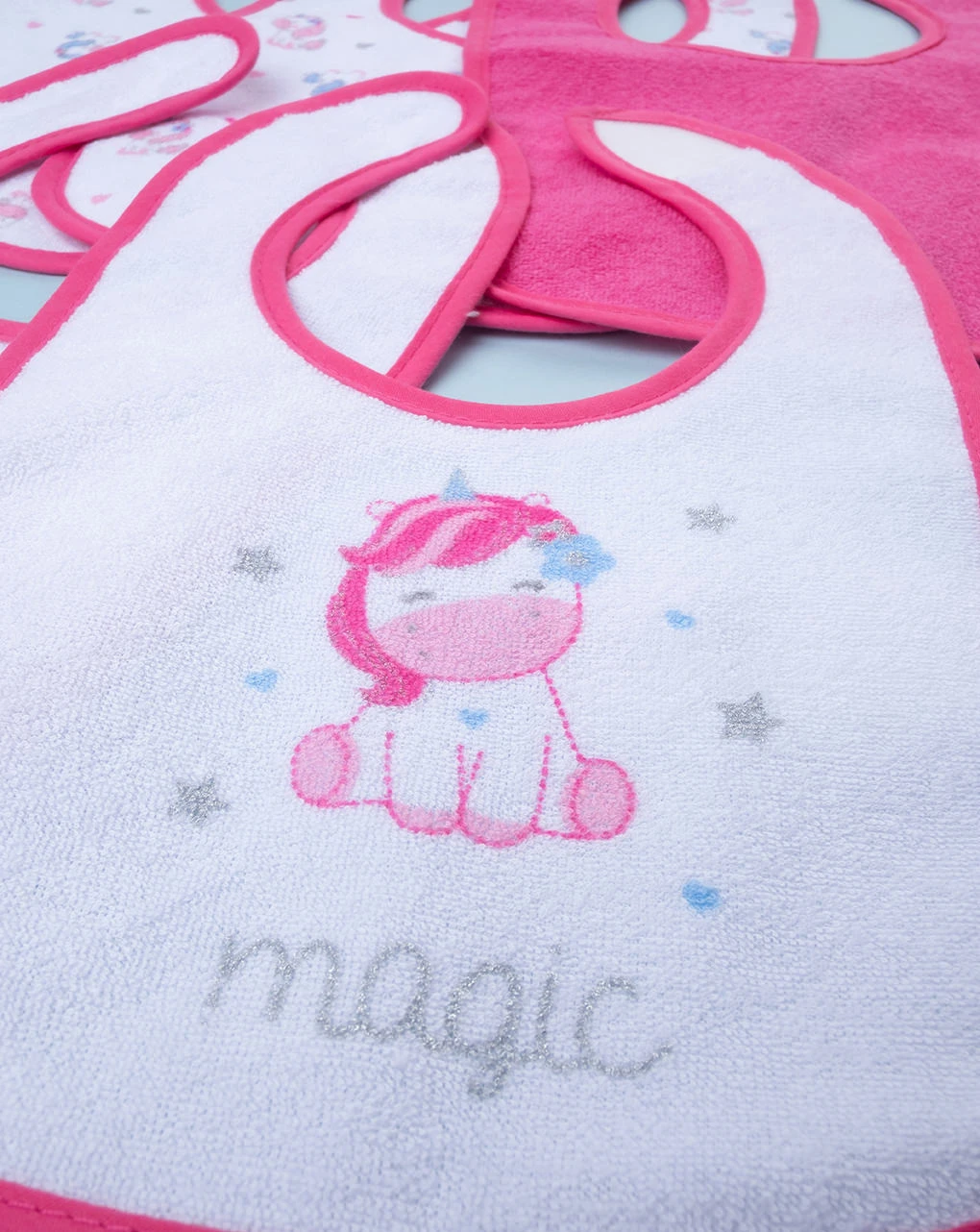 Pack 5 Bavaglini Spugna Bimba 3 Pack 5 Bavaglini Spugna Bimba - immagine 3