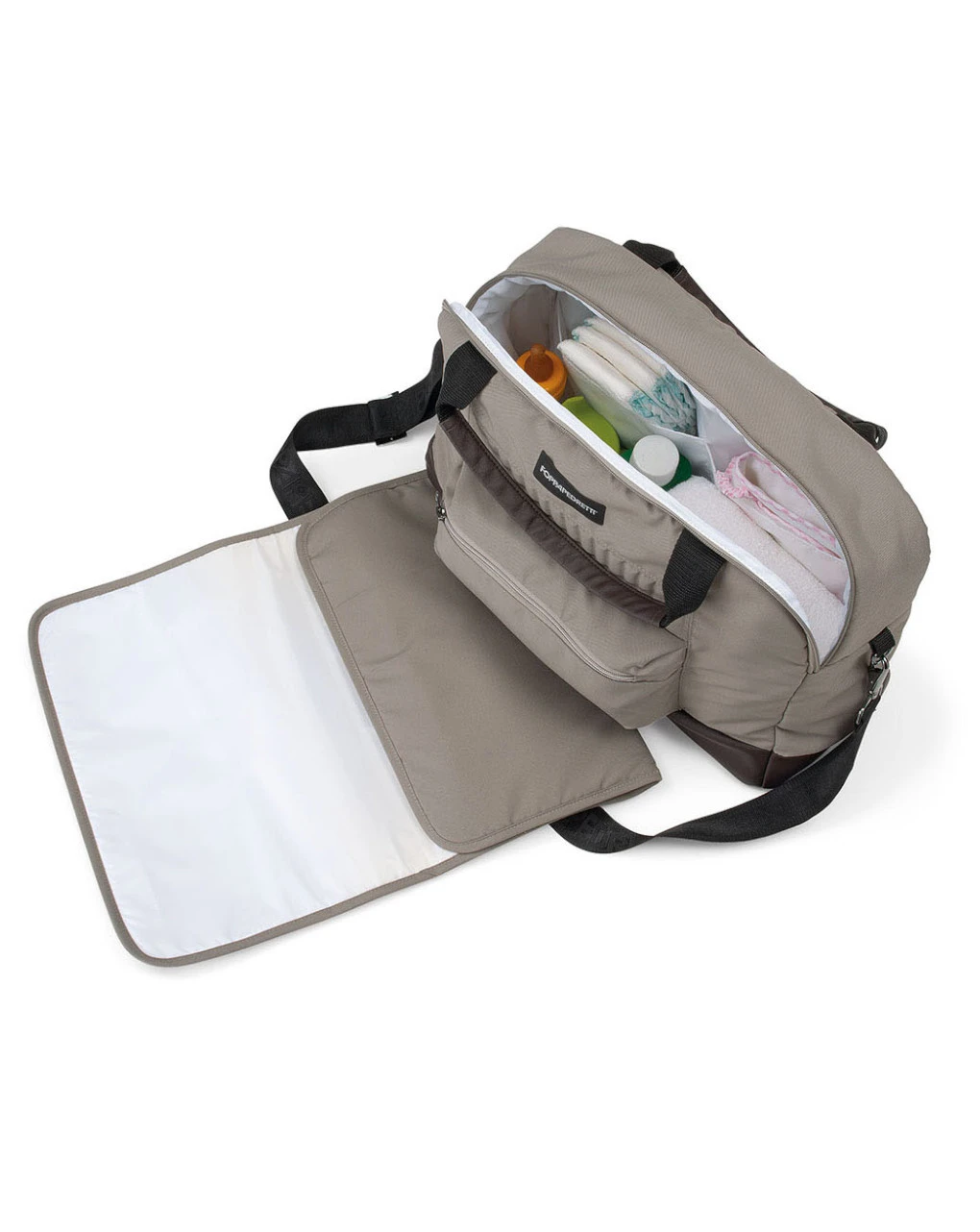 Borsa Mamma Comfort Con Fasciatoio Beige - Foppapedretti 2 Borsa Mamma Comfort Con Fasciatoio Beige - Foppapedretti - immagine 2
