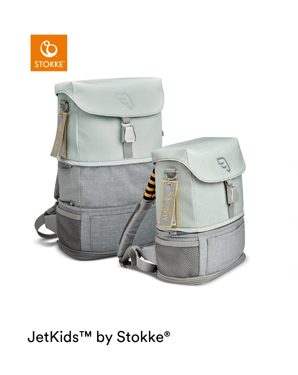 Jetkids Zaino Crew Backpack Green Aurora - Stokke® 4 Jetkids Zaino Crew Backpack Green Aurora - Stokke® - immagine 4