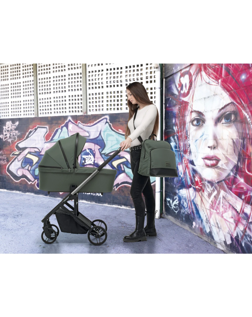 Borsa Pretty Colore Olive - Foppapedretti 5 Borsa Pretty Colore Olive - Foppapedretti - immagine 5