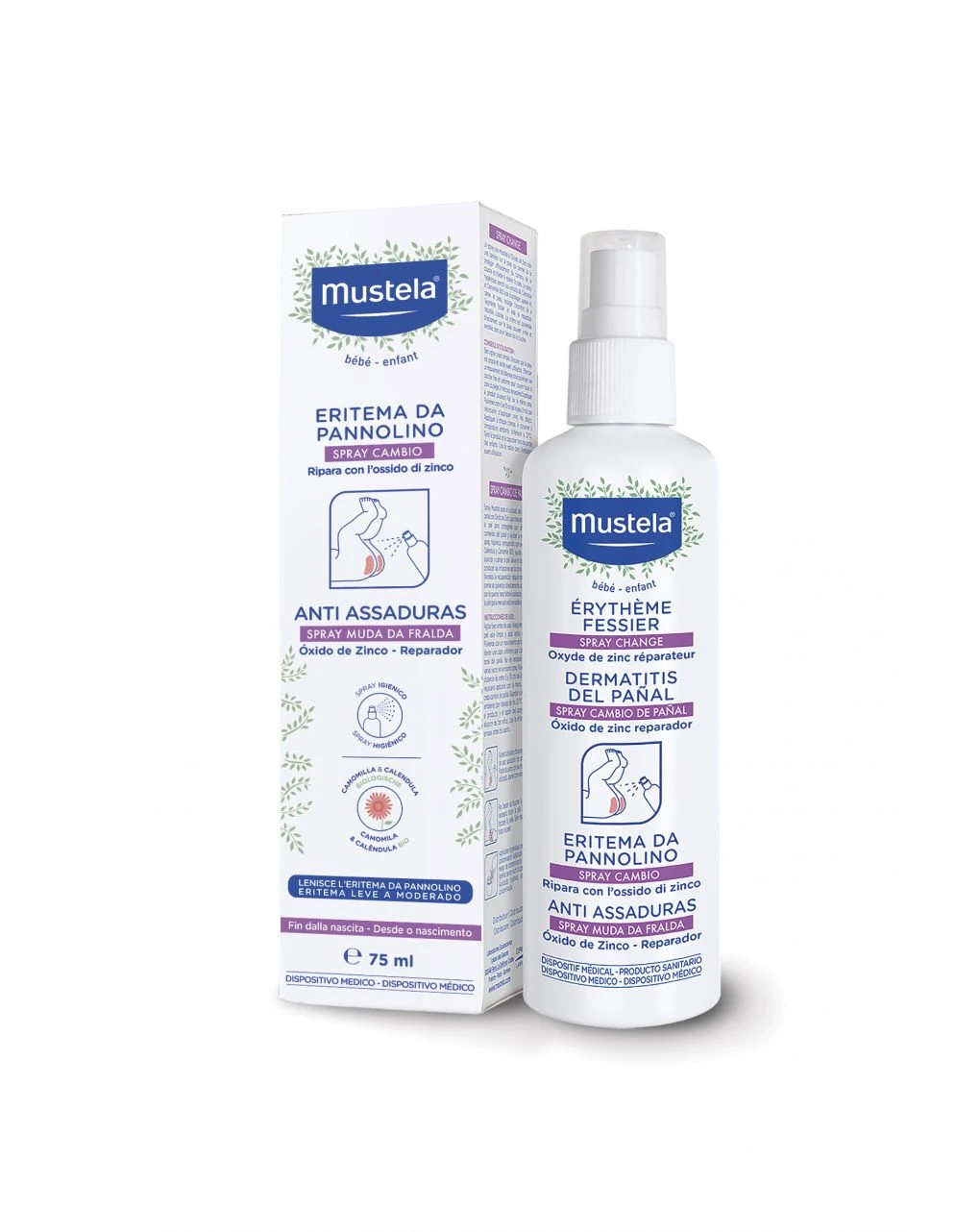 Mustela Spray Cambio 75ml 3 Mustela Spray Cambio 75ml - immagine 3