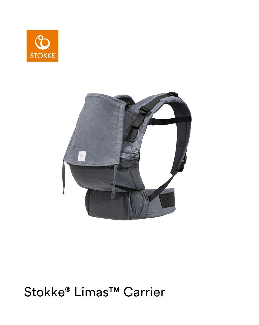 Marsupio limas™ Carrier Flex Anthracite Melange - Stokke® 1 Marsupio limas™ Carrier Flex Anthracite Melange - Stokke®