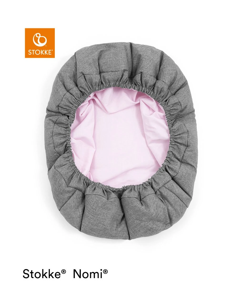 Nomi® Newborn Set Grey / Grey Pink - Stokke® 3 Nomi® Newborn Set Grey / Grey Pink - Stokke® - immagine 3