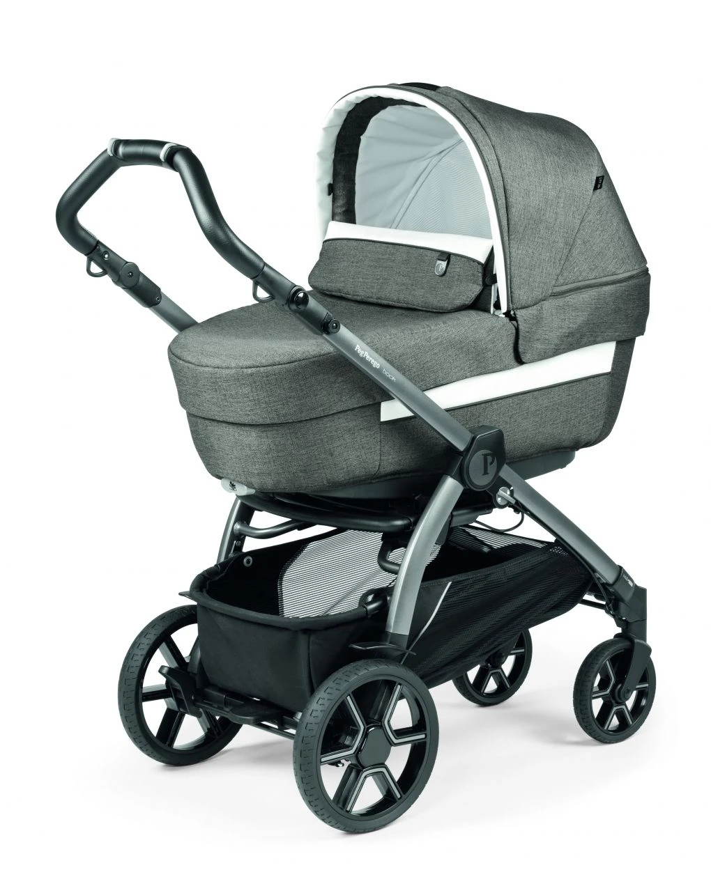 Trio Book Slk City Grey Con Culla Elite - Peg Perego 2 Trio Book Slk City Grey Con Culla Elite - Peg Perego - immagine 2