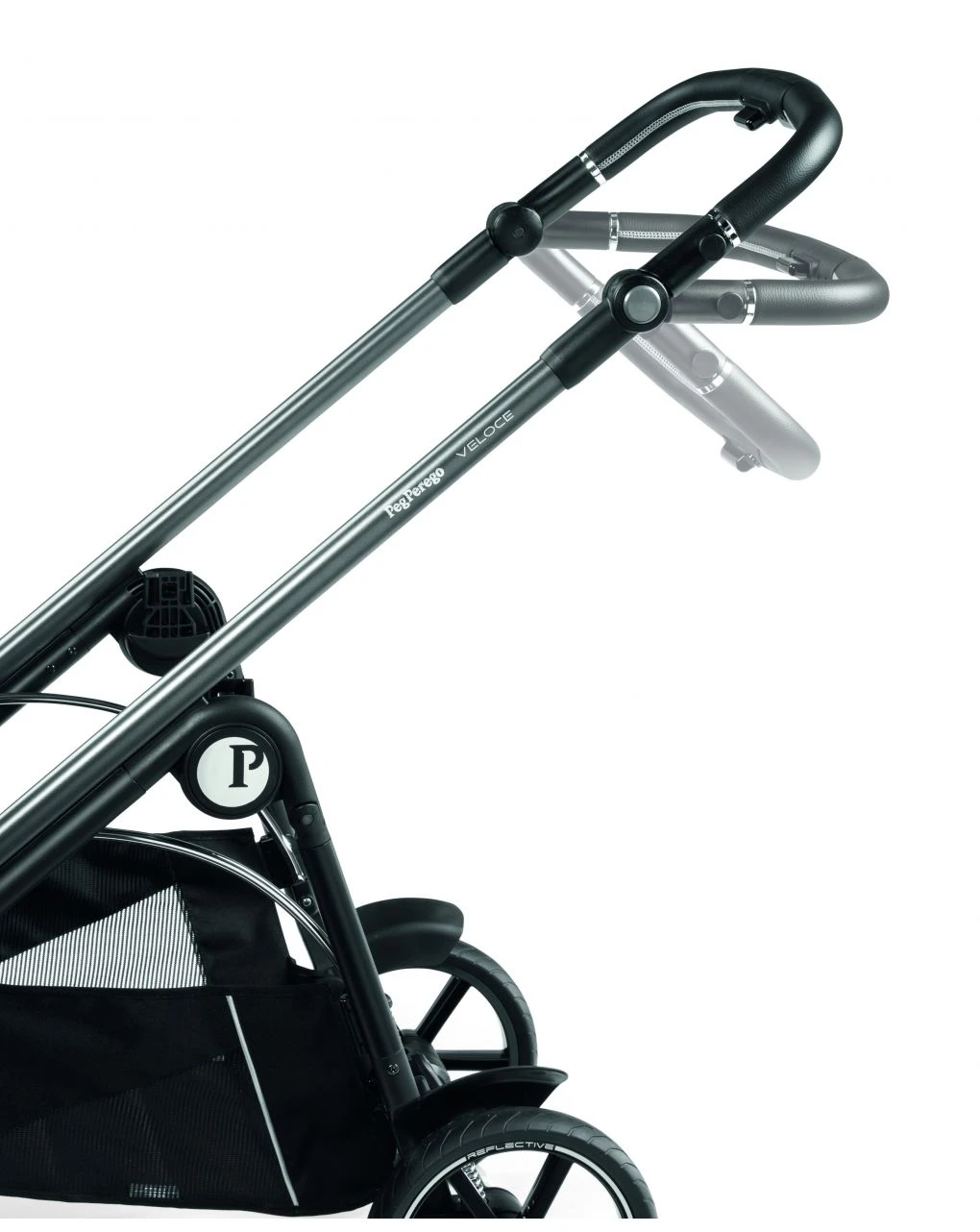 Trio Veloce Slk City Grey Con Culla Grande - Peg Perego 8 Trio Veloce Slk City Grey Con Culla Grande - Peg Perego - immagine 8