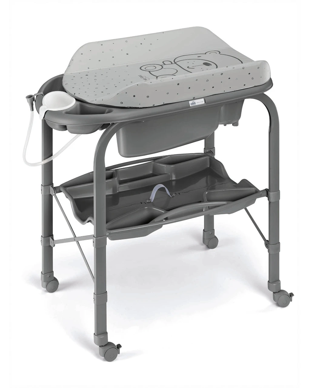 Bagnetto Cambio Teddy Grigio 2023 - Cam 1 Bagnetto Cambio Teddy Grigio 2023 - Cam