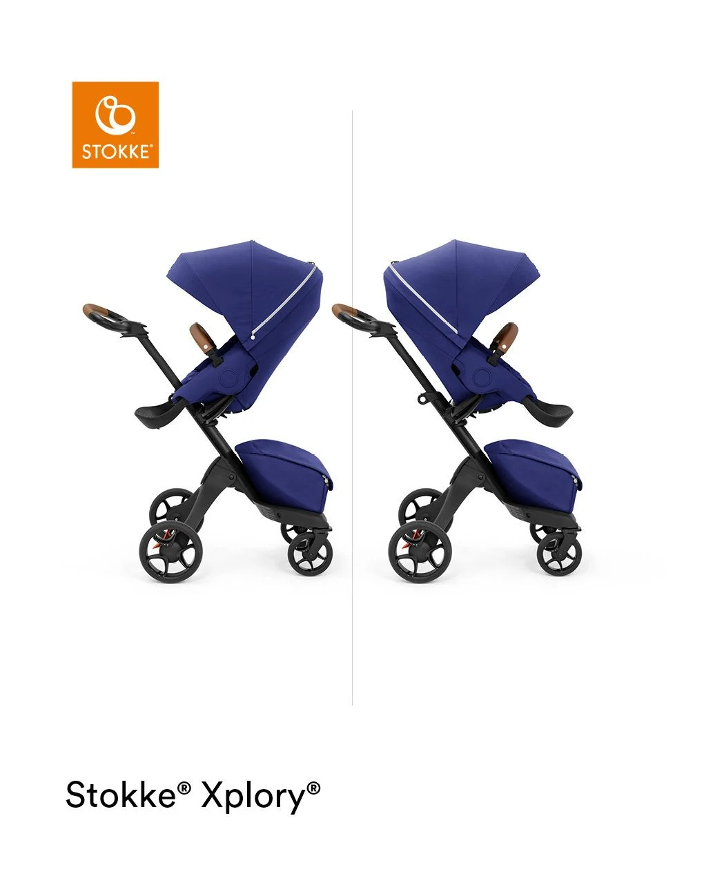 Stokke® - Passeggino Xplory® X Royal Blue 2 Stokke® - Passeggino Xplory® X Royal Blue - immagine 2
