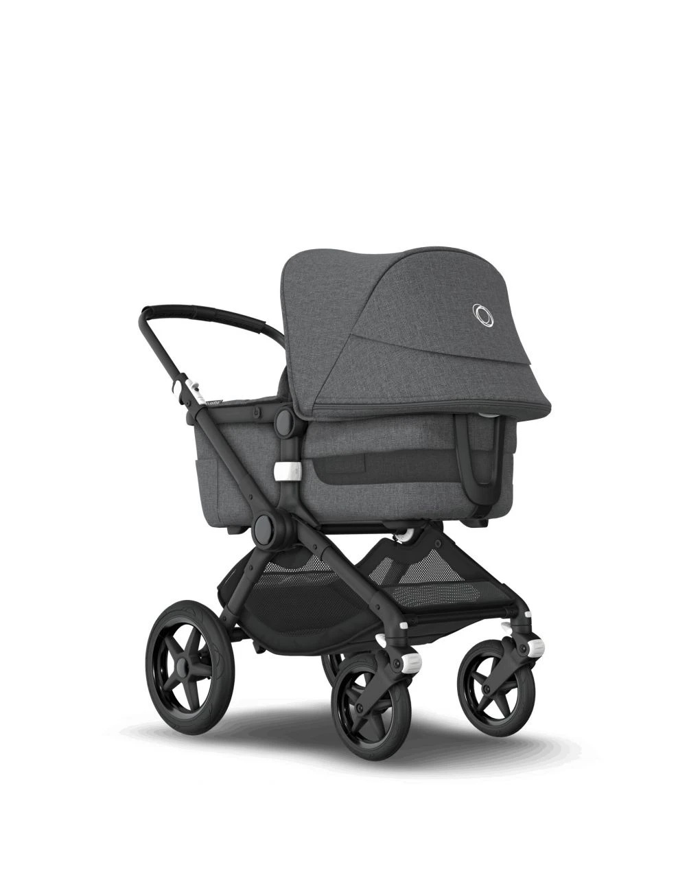 Bugaboo Fox 3 Navicella E Passeggino Telaio Nero, Tessuti E Cappottina Grey Melange 3 Bugaboo Fox 3 Navicella E Passeggino Telaio Nero, Tessuti E Cappottina Grey Melange - immagine 3