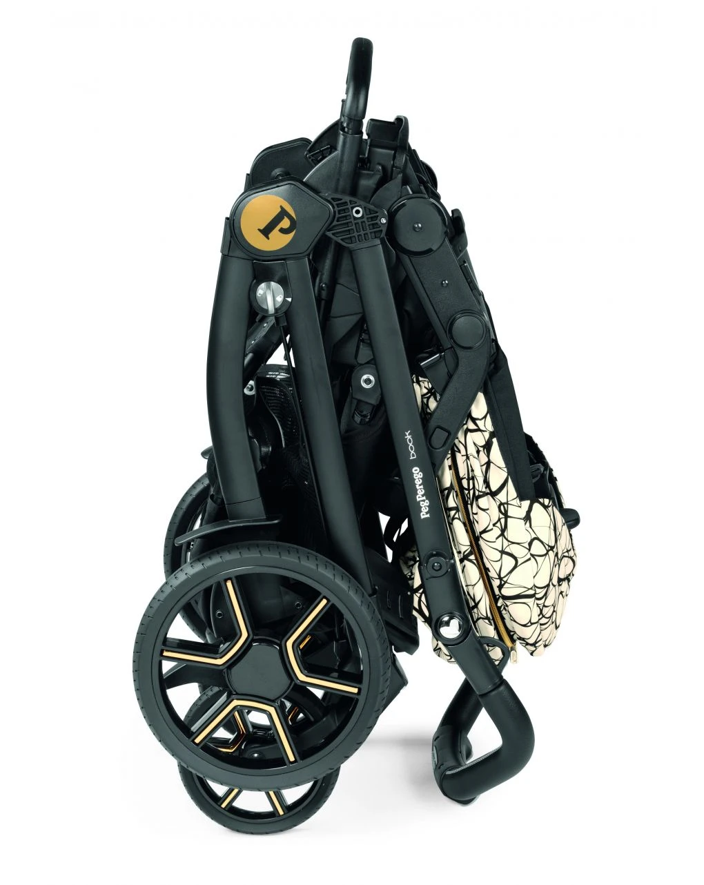 Trio Book Slk Graphic Gold Con Culla Elite - Peg Perego 6 Trio Book Slk Graphic Gold Con Culla Elite - Peg Perego - immagine 6