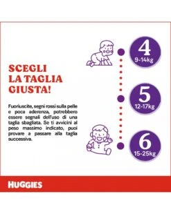 Pannolini Huggies Extra Care Mutandina Tg. 6 (15-25 Kg) - Formato Da 22 Pannolini -Bambini Prodotti Negozio 3f581fa3 xz hug9401583 4