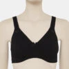 Reggiseno Allattamento Microfibra Nero Coppa D