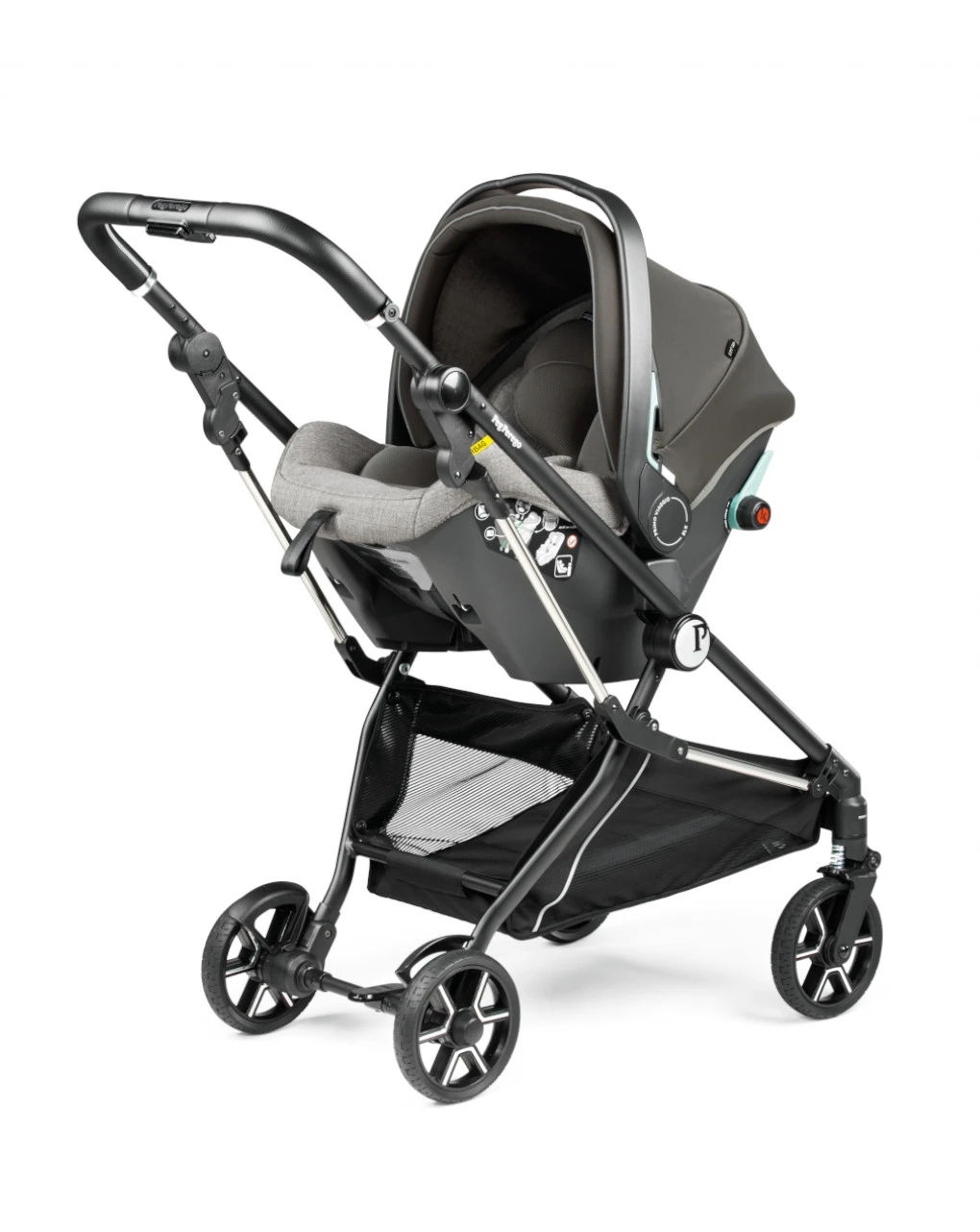 Trio Vivace Slk City Grey Con Culla Grande - Peg Perego 9 Trio Vivace Slk City Grey Con Culla Grande - Peg Perego - immagine 9