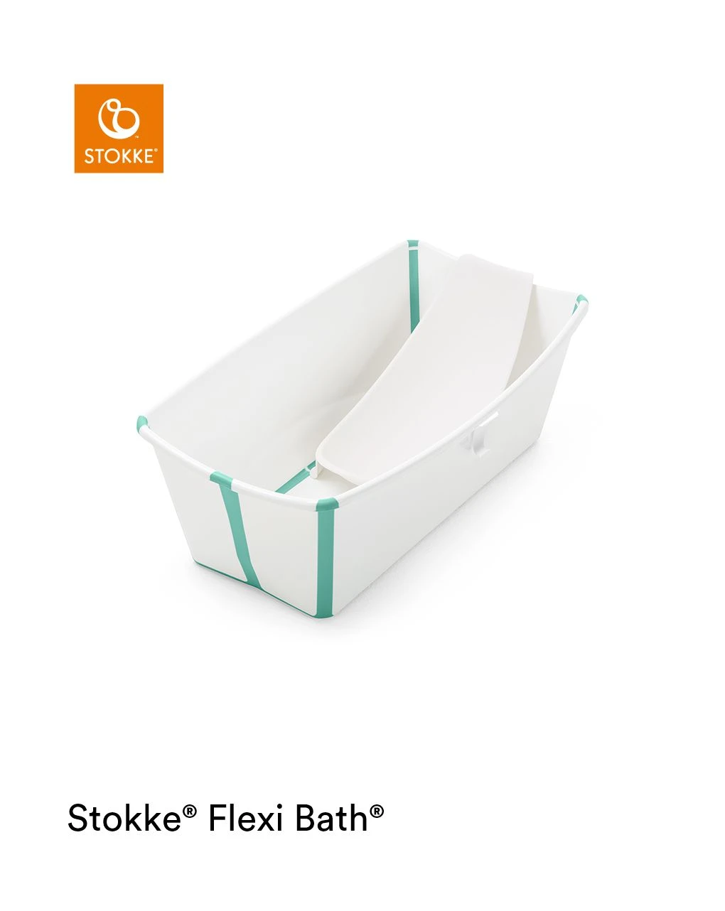 Stokke® Flexi Bath® Bundle White Aqua 2 Stokke® Flexi Bath® Bundle White Aqua - immagine 2