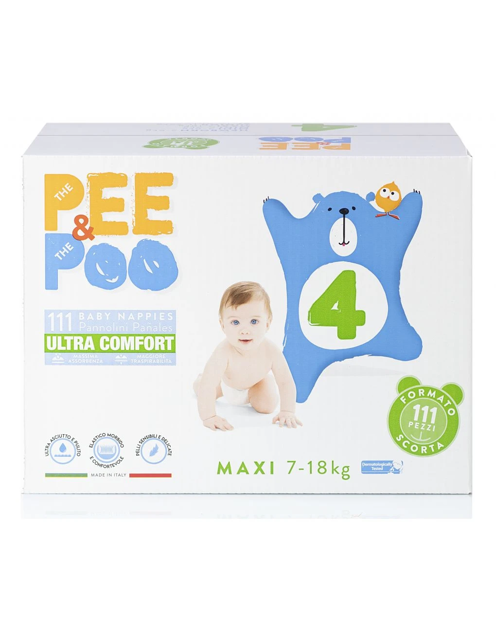 Pee&poo - Jumbo Maxi Tg4 111 Pz 1 Pee&poo - Jumbo Maxi Tg4 111 Pz