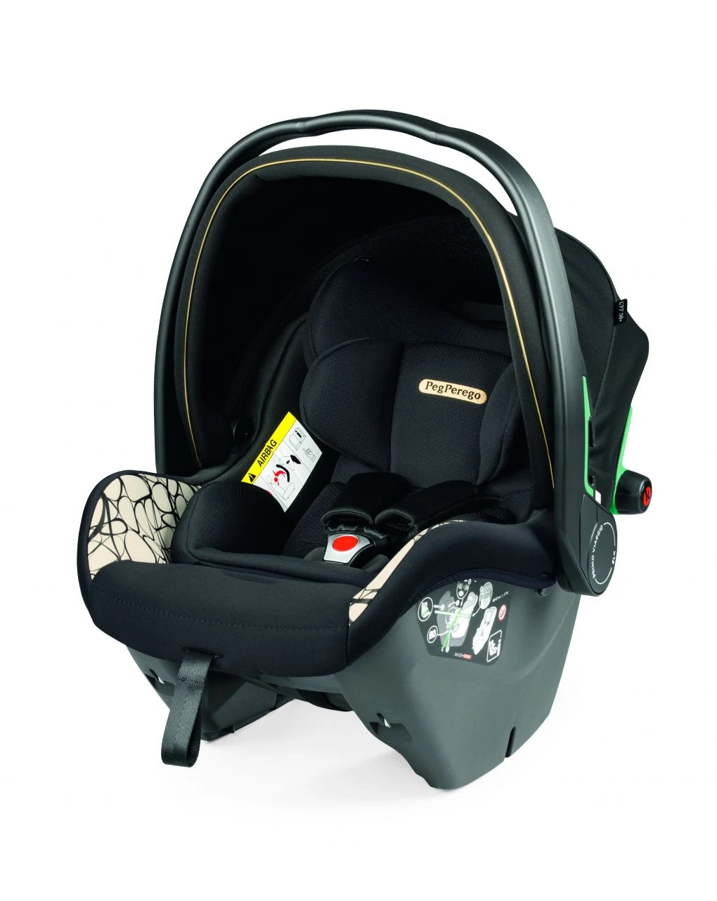 Trio Book Slk Graphic Gold Con Culla Elite - Peg Perego 11 Trio Book Slk Graphic Gold Con Culla Elite - Peg Perego - immagine 11
