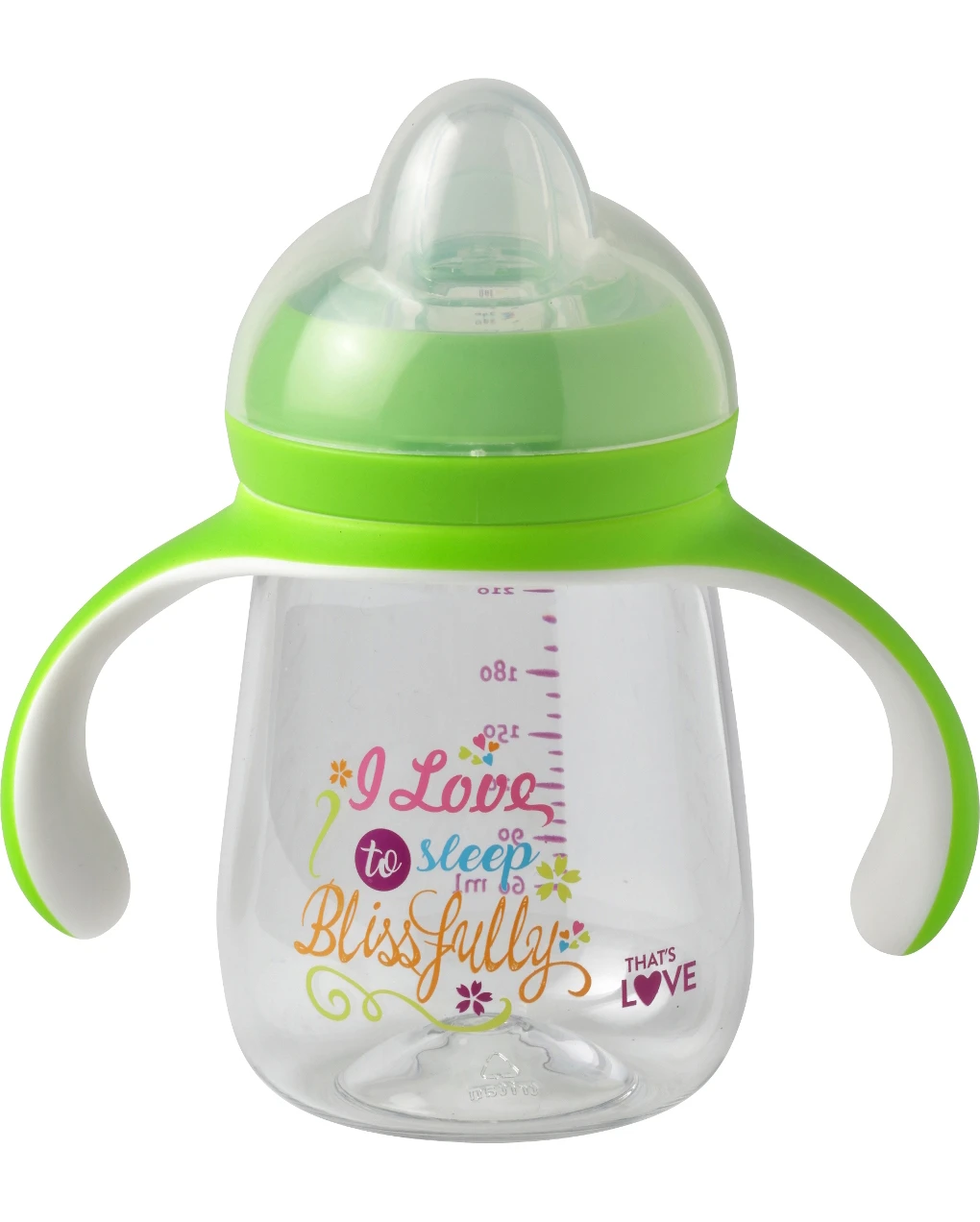 Tazza Con Beccuccio In Silicone 260ml 6m+ - That's Love 1 Tazza Con Beccuccio In Silicone 260ml 6m+ - That's Love