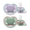 2 Succhietti Ultra Air 6-18m - No Deco Mixed - Philips Avent