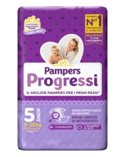 Progressi Junior X18 Taglia 5 - Pampers