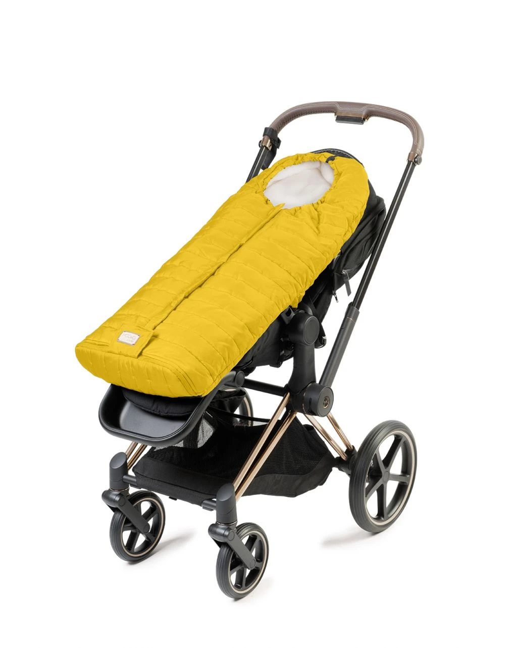 Moovo Junior Slender Ocra - Sacco Universale Per Passeggino Ultra Sottile 6/36 Mesi - Nuvita 4 Moovo Junior Slender Ocra - Sacco Universale Per Passeggino Ultra Sottile 6/36 Mesi - Nuvita - immagine 4
