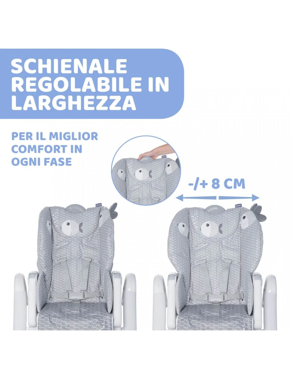 Seggiolone Chicco Polly2start Dots 2 Seggiolone Chicco Polly2start Dots - immagine 2