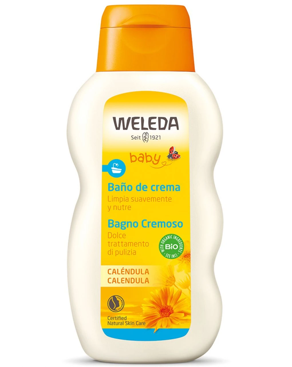 Weleda - Baby Bagno Cremoso Calendula 1 Weleda - Baby Bagno Cremoso Calendula