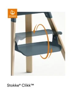 Stokke® Clikk™ High Chair - Fjord Blue 8 Stokke® Clikk™ High Chair - Fjord Blue -Bambini Prodotti Negozio 60078acc xz 000000000000706600 03