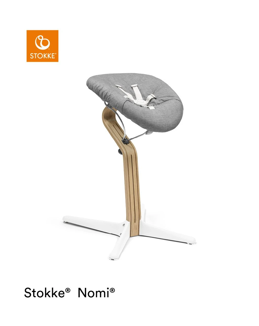 Sedia Nomi® Oak White - Stokke® 4 Sedia Nomi® Oak White - Stokke® - immagine 4