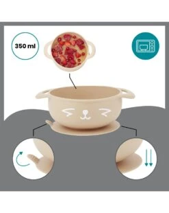 Babymoov Set Pappa 6-12 Mesi 3 Pezzi First'isy Volpe Beige -Bambini Prodotti Negozio 63a75c3c xz 1251947 6