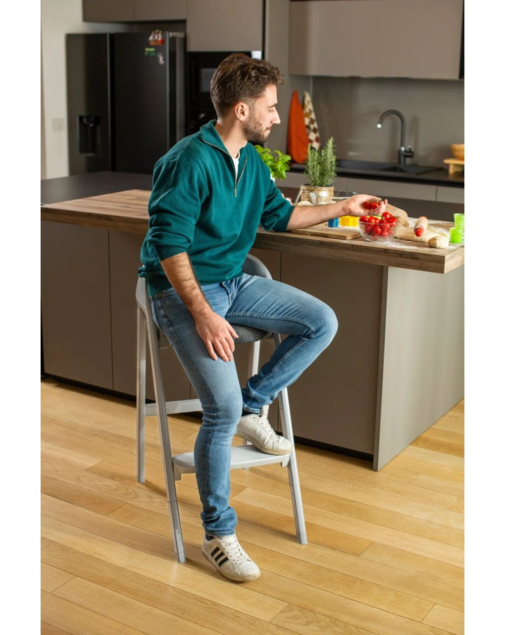 Crescendo Up Sedia Evolutiva Colore Turin Grey Re-lux - Chicco 5 Crescendo Up Sedia Evolutiva Colore Turin Grey Re-lux - Chicco - immagine 5