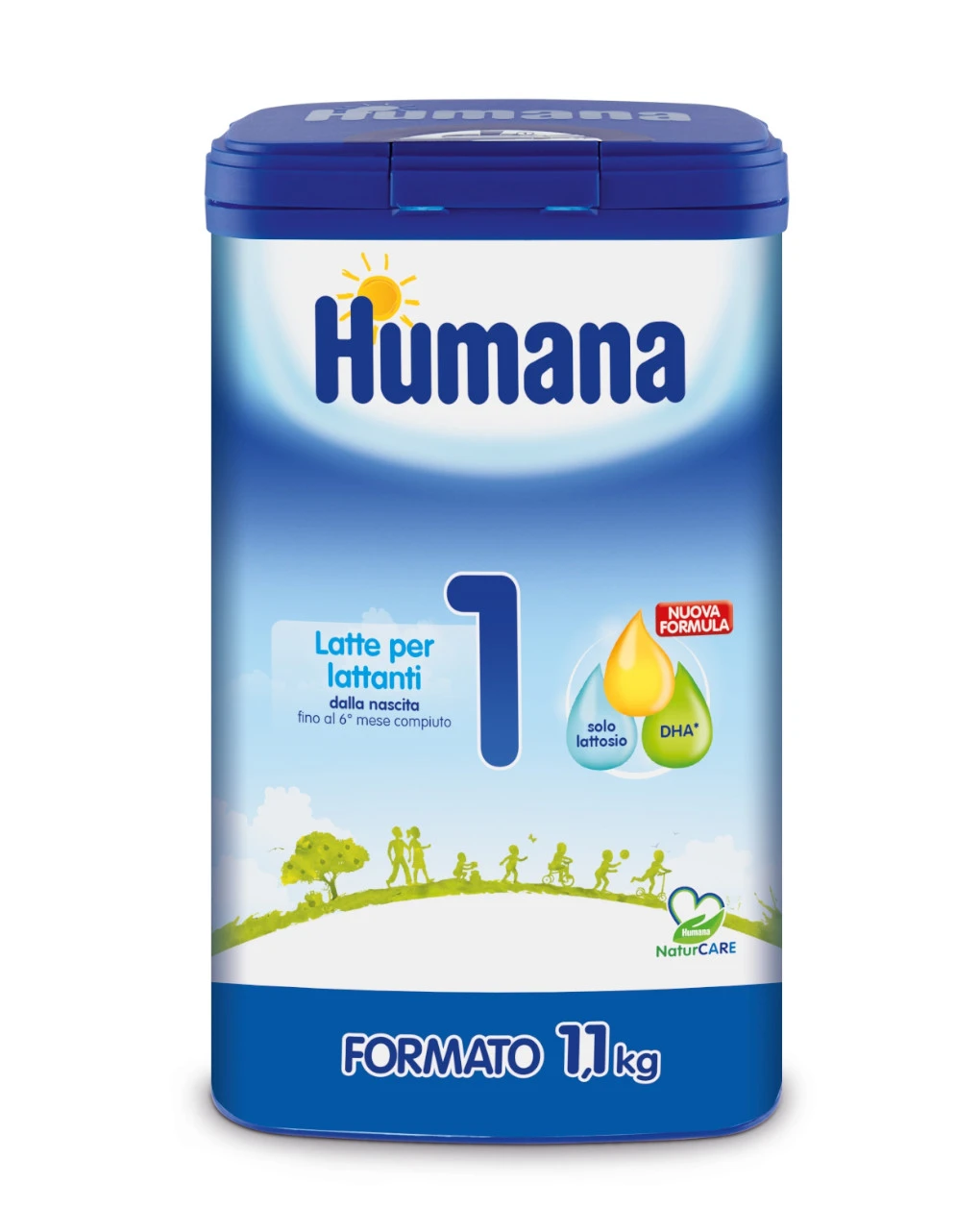 Humana - Latte Humana 1 Polvere 1100g 1 Humana - Latte Humana 1 Polvere 1100g