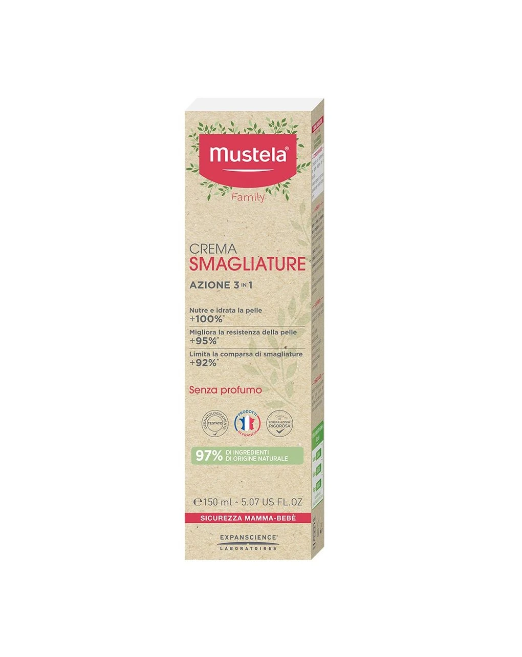 Crema Prevenzione Smagliature Senza Profumo 150 Ml 1 Crema Prevenzione Smagliature Senza Profumo 150 Ml