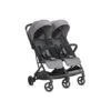 Passeggino Gemellare Twin Sketch Grey Telaio Nero