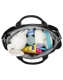 Borsa Mysa Per Trio Black Satin - Chicco -Bambini Prodotti Negozio 6c19410b xz 1299394 2