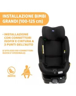 Seggiolino Auto Seat3 Fit I-size Black 40-150 Cm - Chicco -Bambini Prodotti Negozio 6d56a9a8 xz 000000000000693504 02