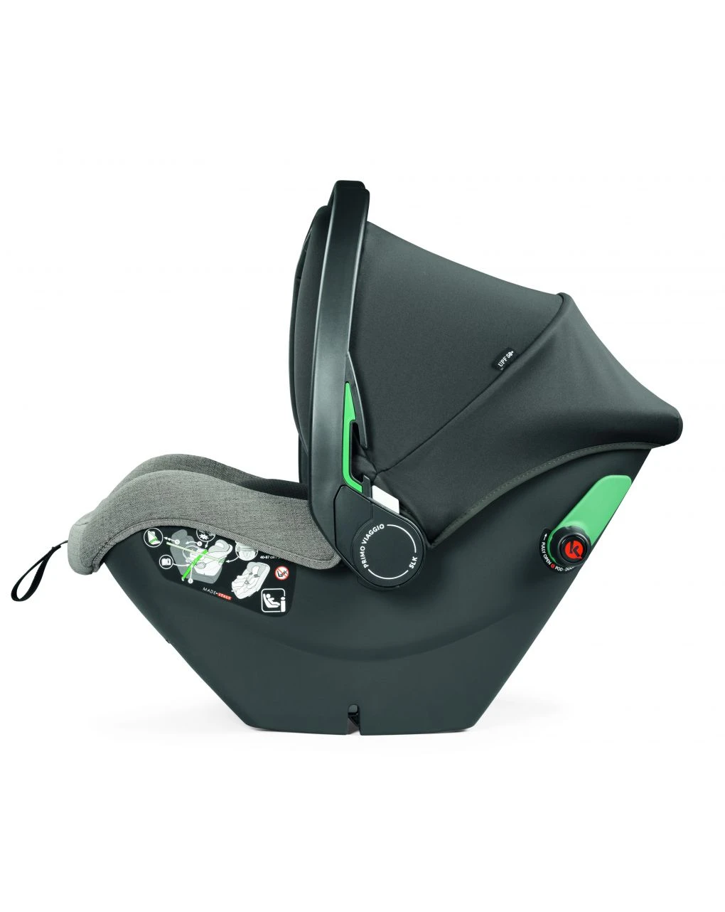 Trio Veloce Slk City Grey Con Culla Grande - Peg Perego 16 Trio Veloce Slk City Grey Con Culla Grande - Peg Perego - immagine 16