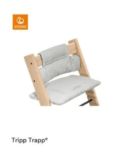 Tripp Trapp® Classic Cushion Nordic Grey Ocs Cuscino Per Seggiolone, Morbido E Avvolgente Per Il Tuo Bambino -Bambini Prodotti Negozio 75427730 xz 000000000000675603 02