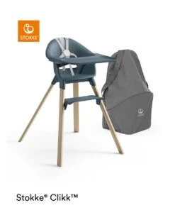 Stokke® Clikk™ High Chair - Fjord Blue 9 Stokke® Clikk™ High Chair - Fjord Blue -Bambini Prodotti Negozio 75ade3e0 xz 000000000000706600 04