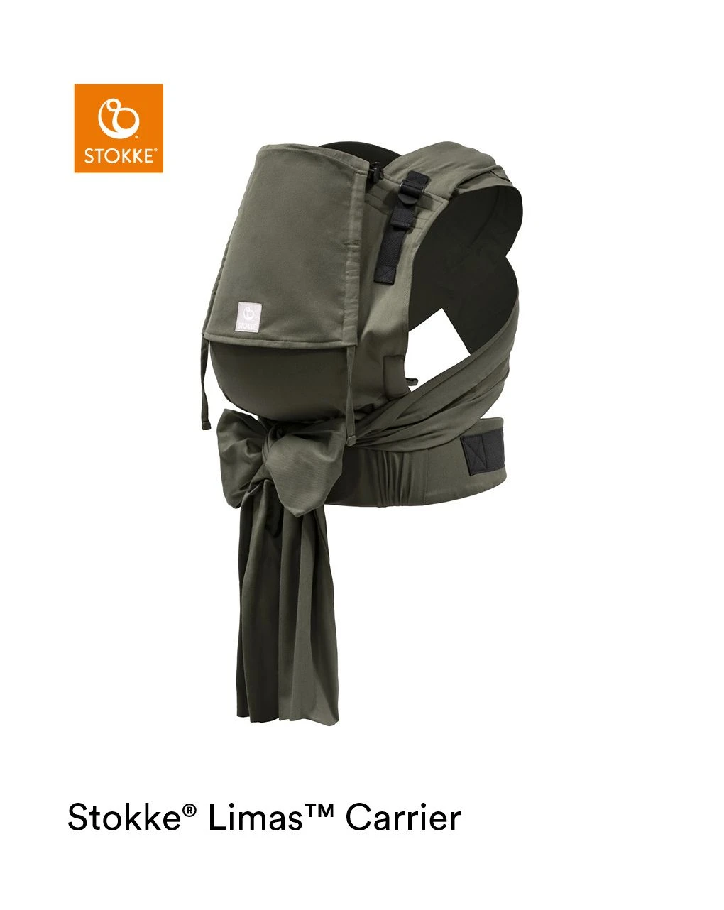 Marsupio Limas™ Carrier Plus Olive Green - Stokke® 1 Marsupio Limas™ Carrier Plus Olive Green - Stokke®