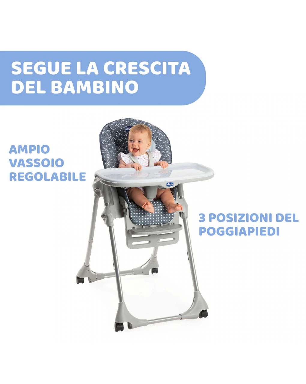 Seggiolone Polly Easy Chicco Pinguin 2 Seggiolone Polly Easy Chicco Pinguin - immagine 2