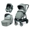 Trio Veloce Slk City Grey Con Culla Grande - Peg Perego