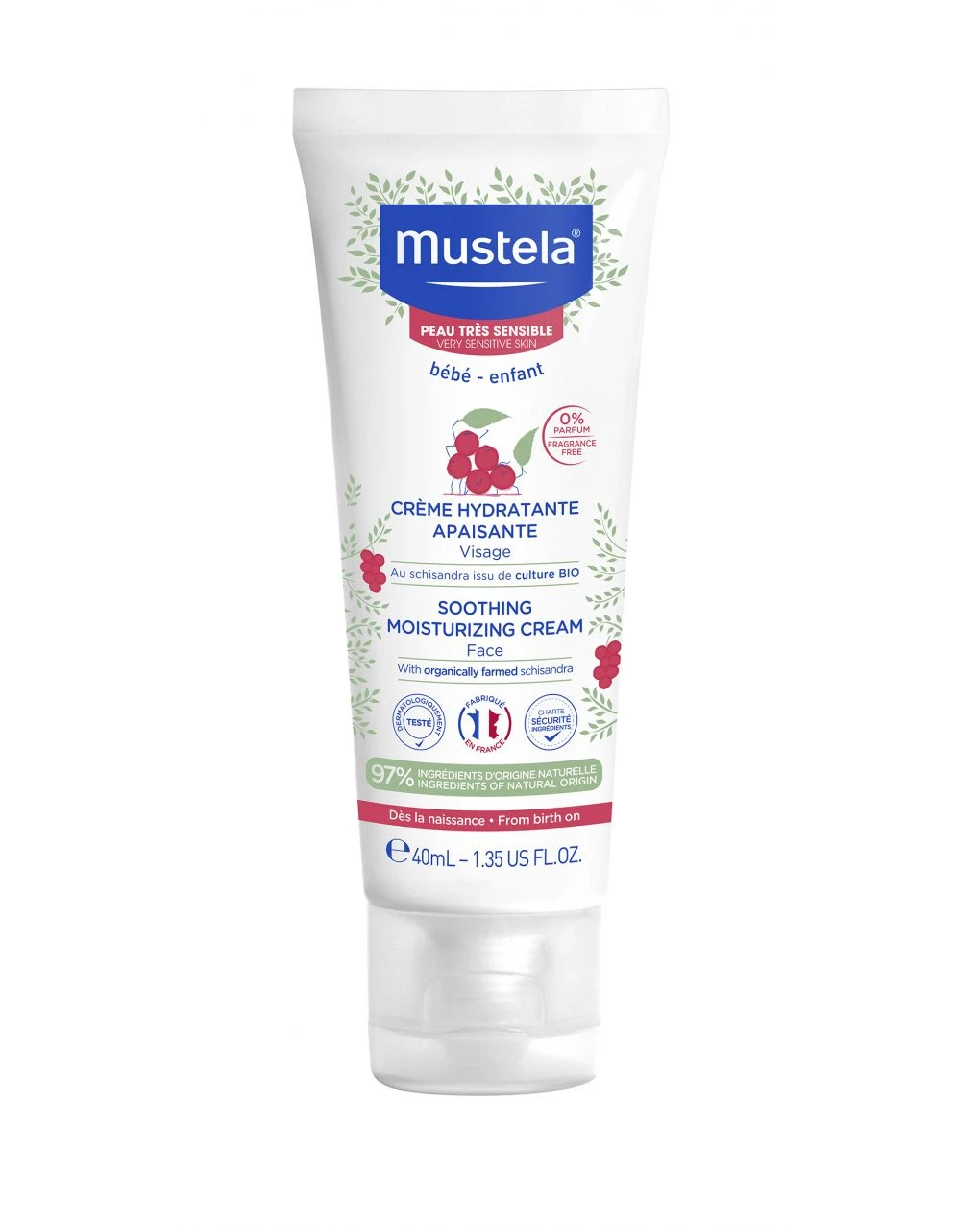 Crema Viso Lenitiva 40ml - Mustela 1 Crema Viso Lenitiva 40ml - Mustela
